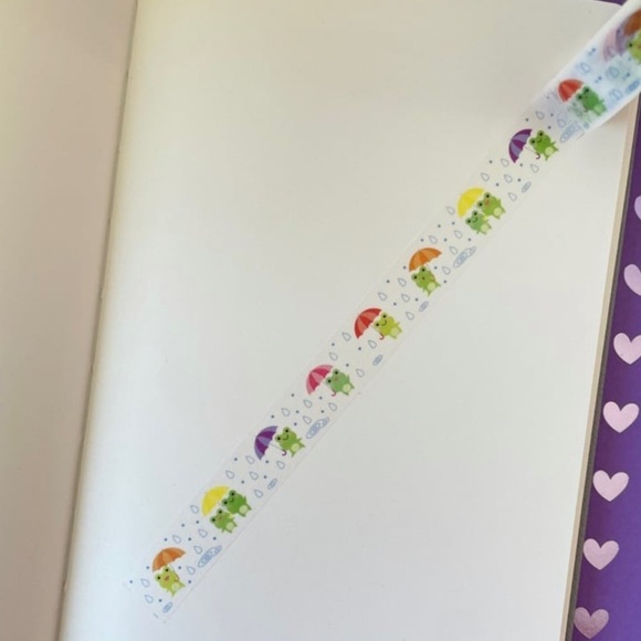 Frog washi tape - Picture 2 of 3